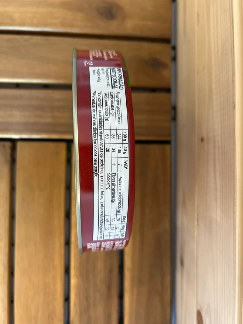 Pâte de Fruit à la Goyave en boite (Goiabada Lata) - PREDILECTA - 600g