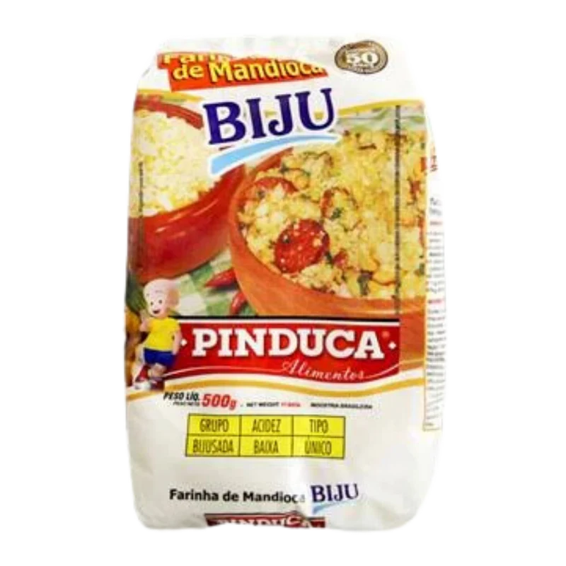 Farine de Manioc Biju (Farinha de Mandioca Biju) - PINDUCA - 500g
