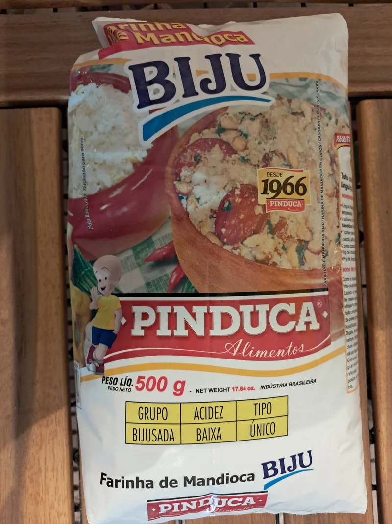 Farine de Manioc Biju (Farinha de Mandioca Biju) - PINDUCA - 500g