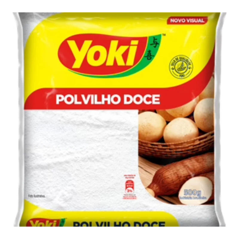 Polvilho Doux - Amidon de Manioc doux (Polvilho Doce) - YOKI - 500g