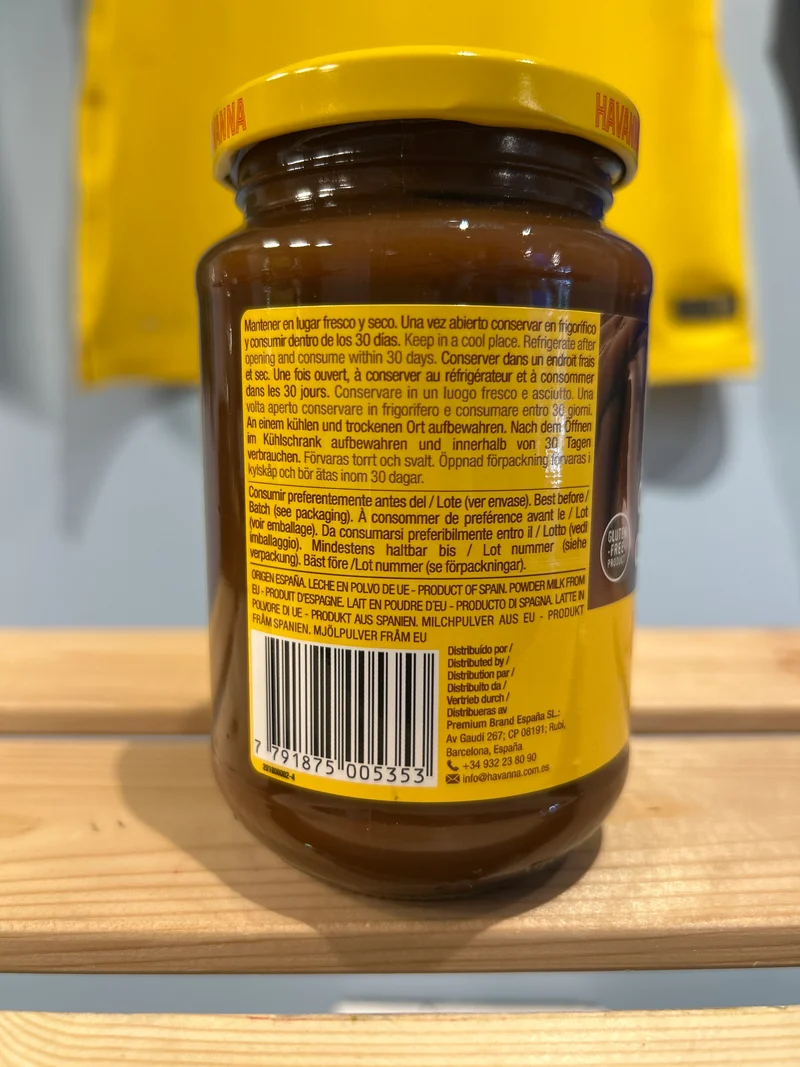 Dulce de leche (Doce de Leite) - HAVANNA - 450g
