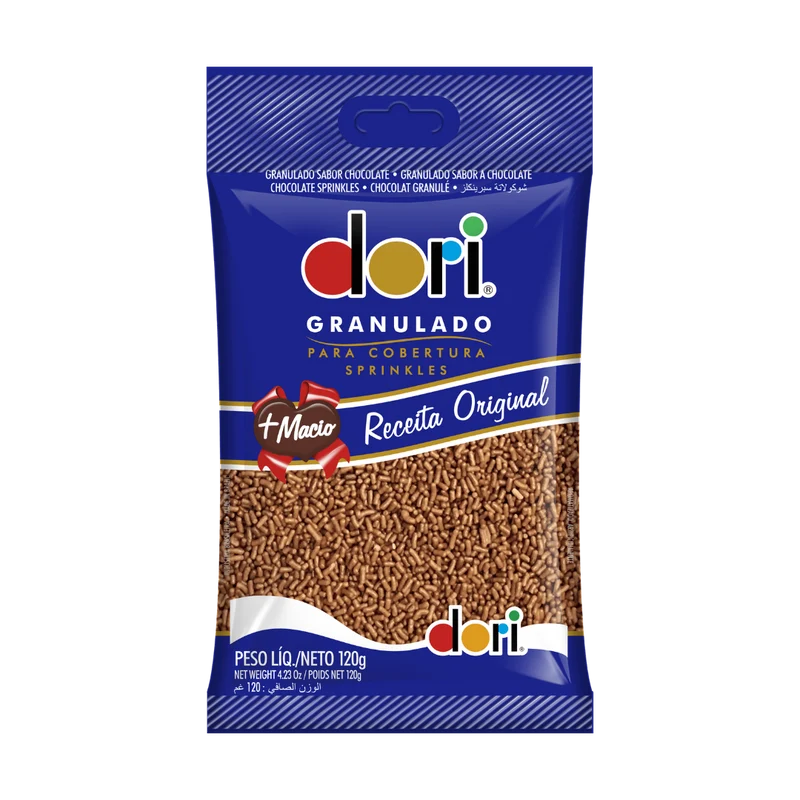 Vermicelle au chocolat (Chocolate Granulado) - DORI - 120g