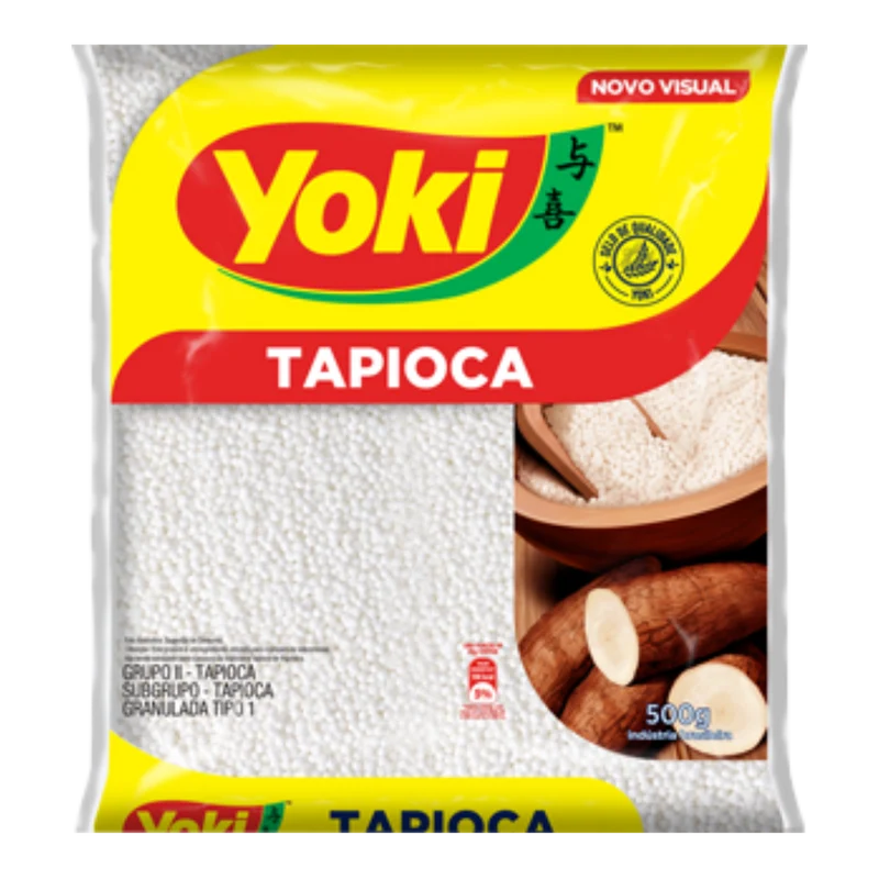 Fécule de manioc granulé (Tapioca Granulada) - YOKI - 500g