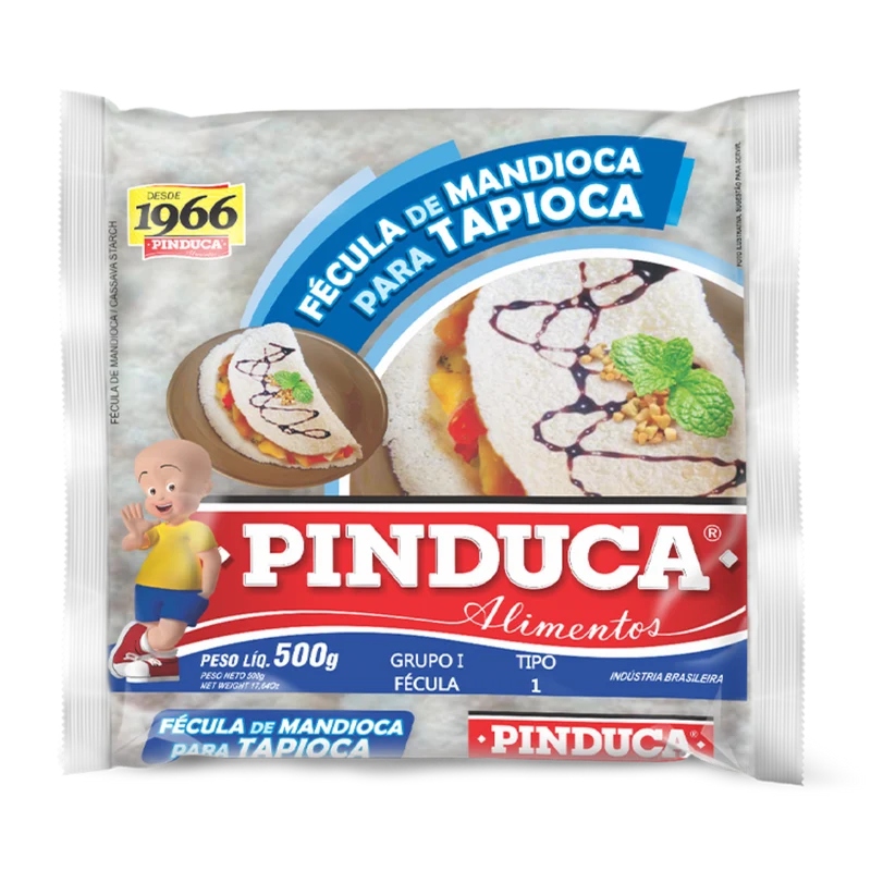 Fécule de Manioc pour Tapioca (Fécula de Mandioca para Tapioca) - PINDUCA - 500g