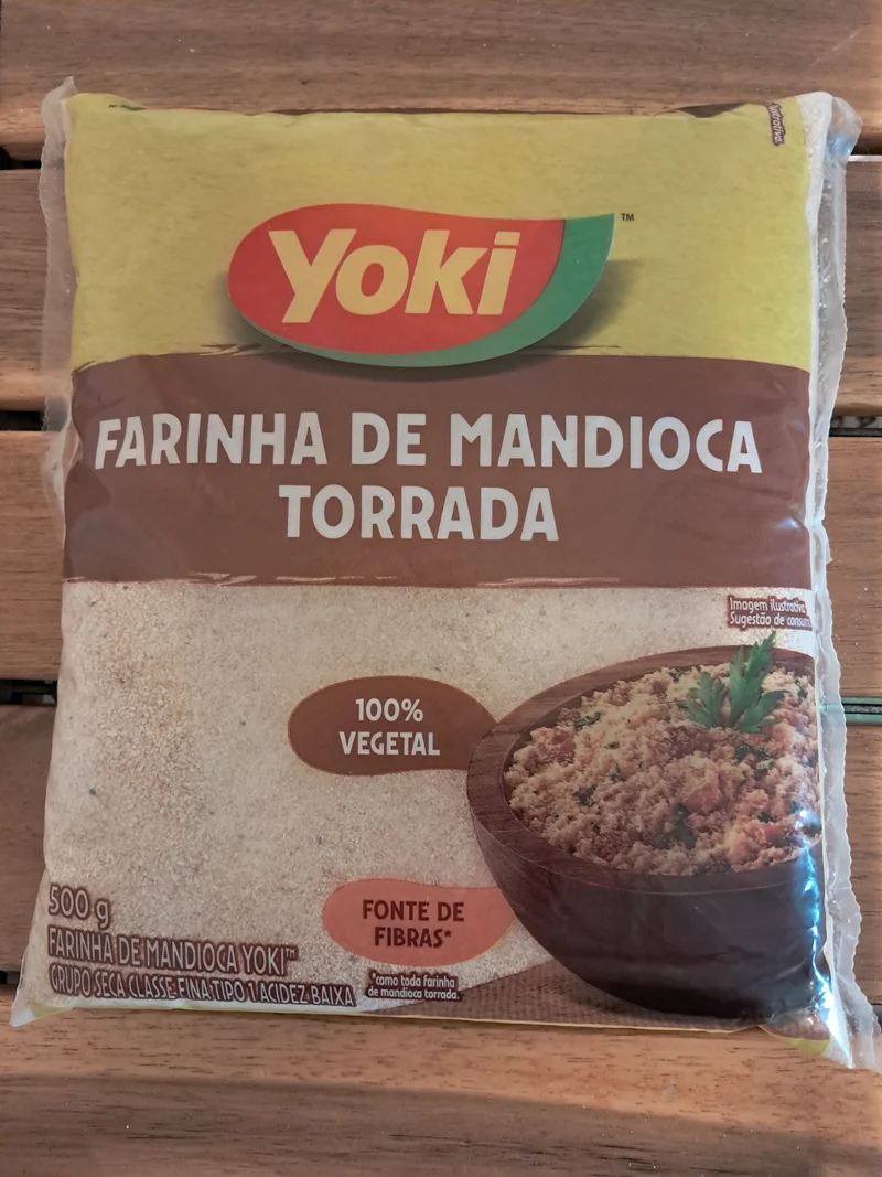 Farine de manioc grillée (Farinha de mandioca torrada) - YOKI - 500g