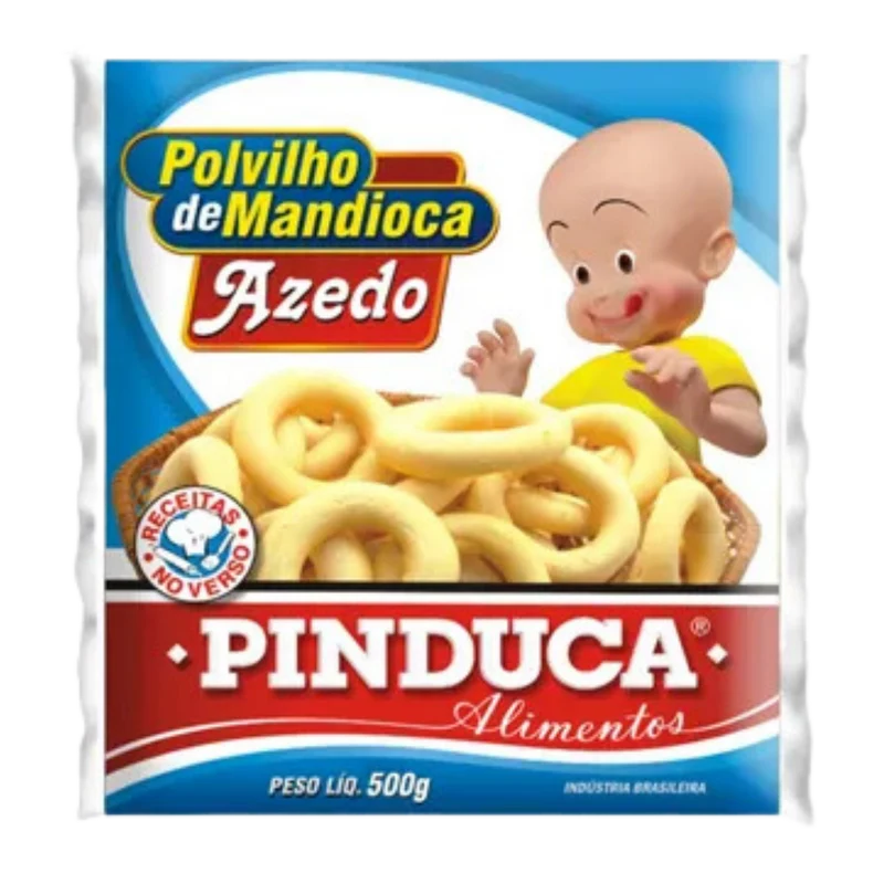Polvilho Aigre - Amidon de Manioc Aigre (Polvilho Azedo) - PINDUCA - 500g