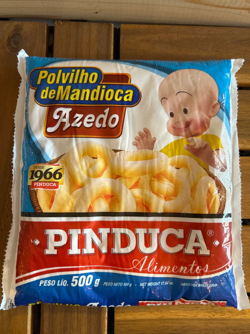 Polvilho Aigre - Amidon de Manioc Aigre (Polvilho Azedo) - PINDUCA - 500g