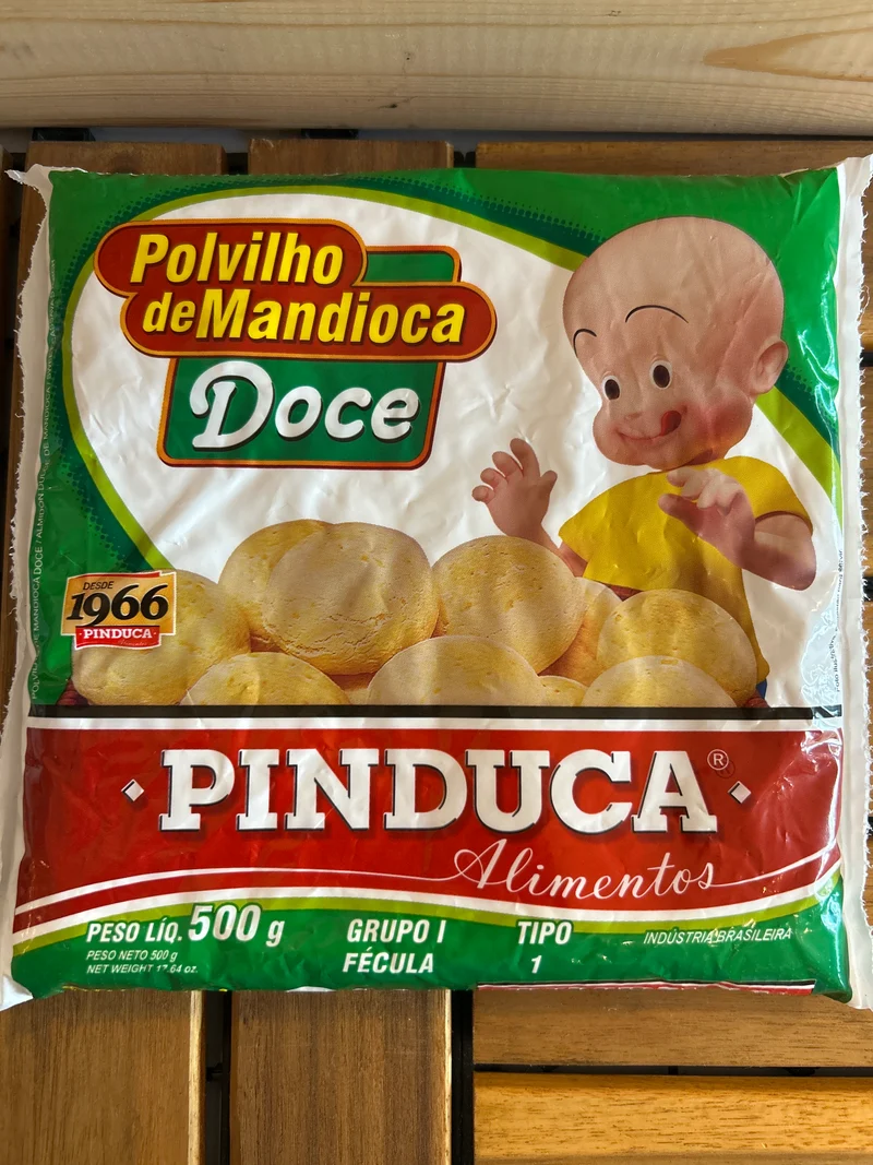 Polvilho Doux - Amidon de Manioc doux ( Polvilho Doce) - PINDUCA - 500g