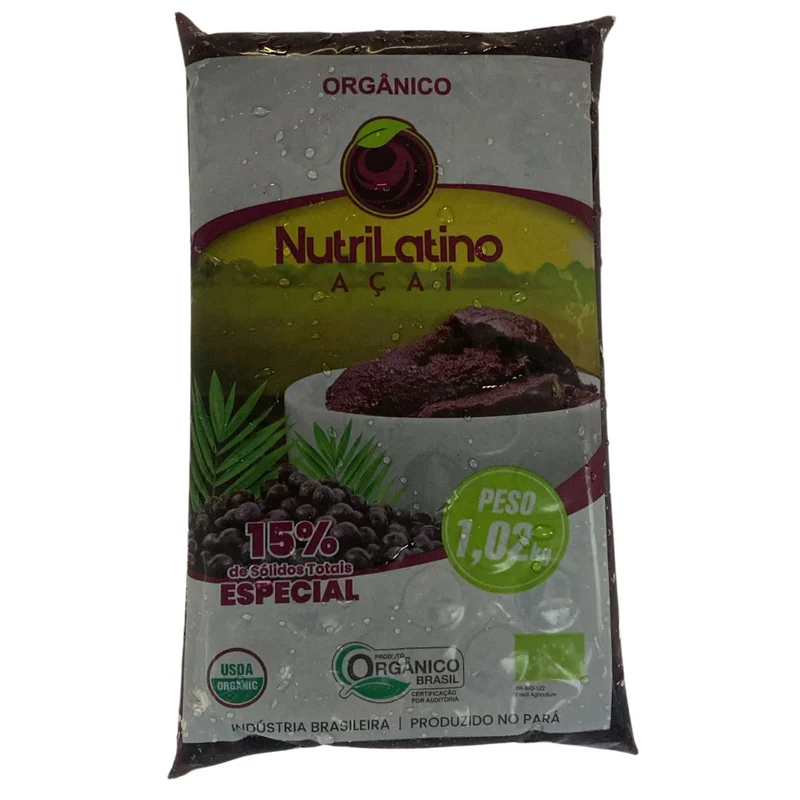 Açaí Pur Épais 15 % – 1,02 kg ( Açaí Puro Grosso 15%) - NUTRILATINO 1.02 Kg