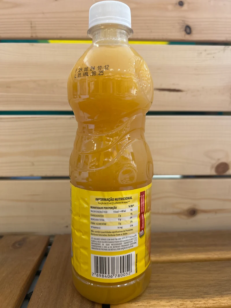 Jus de Fruits concentré (Fruits de la passion) (Suco Concentrado de Maracujá) - SERIGY - 500ml