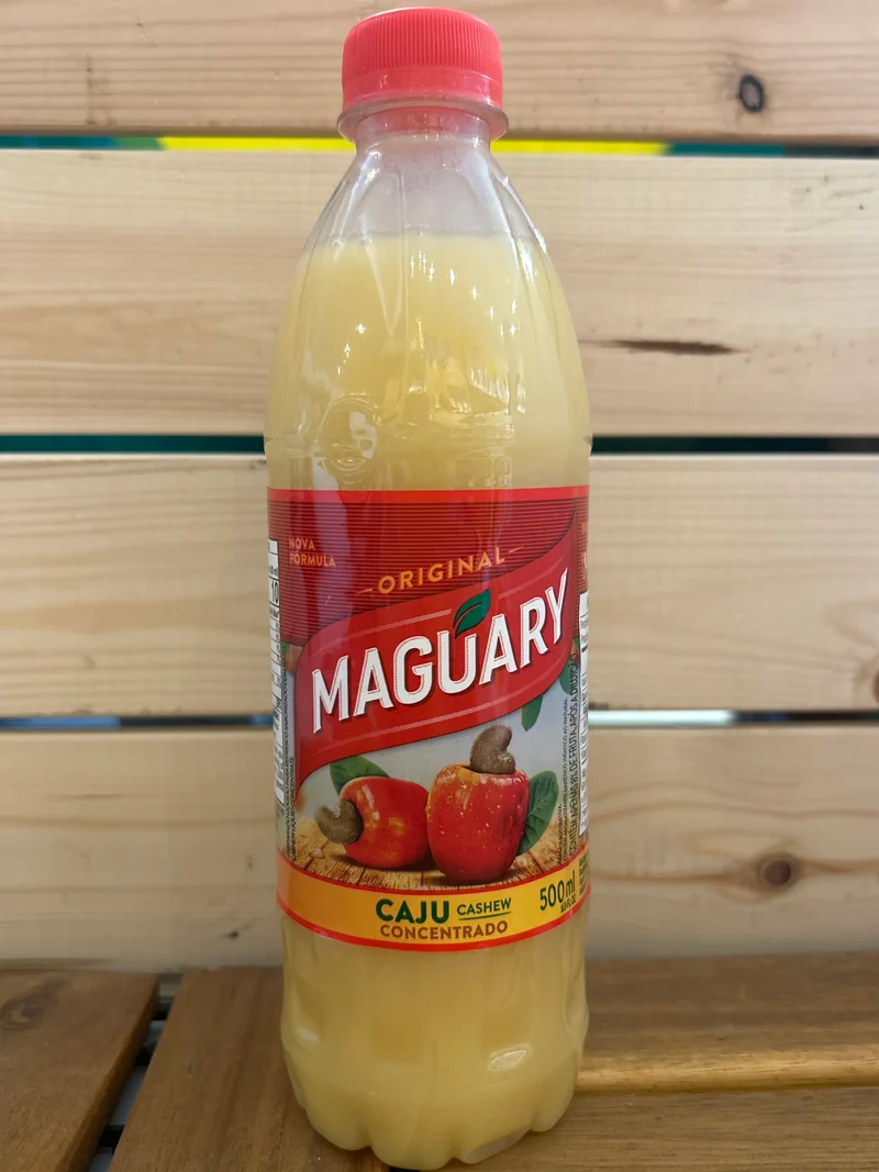 Jus de Fruits concentré (Fruits cajou) (Suco concentrado de Caju) - MAGUARY - 500ml