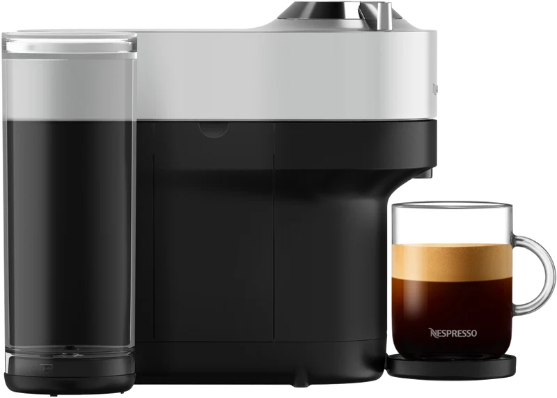 Nespresso Vertuo Pop+ Deluxe Capsule Coffee Machine Bundle Silver