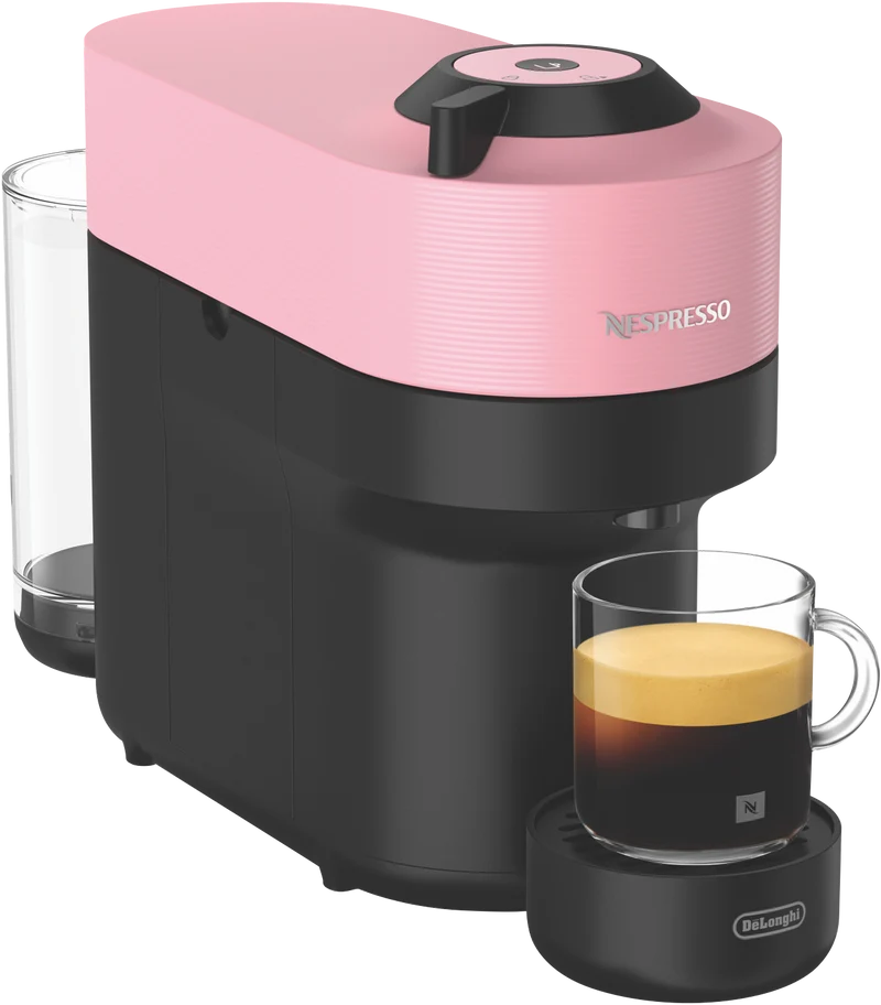 Nespresso Vertuo Pop Capsule Coffee Machine Value Pack Pink