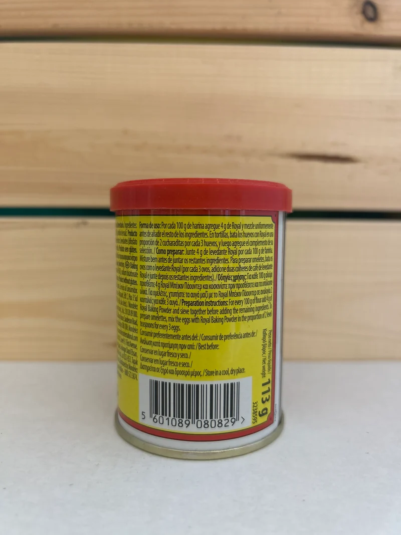 Levure Chimique en Poudre (Fermento em Pó) - ROYAL - 113g