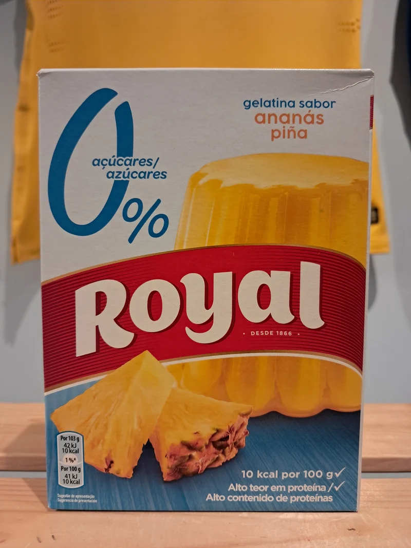 Gelatina em Pó Light Abacaxi - ROYAL - 31g