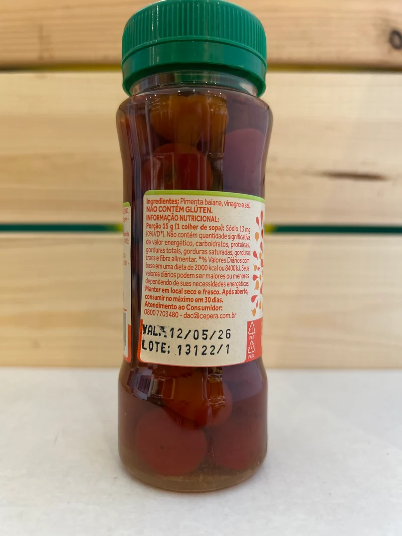 Piment Baiana (Pimenta Baiana) - CEPÊRA - 50g