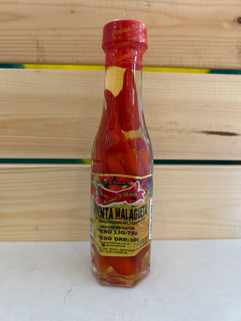 Piments Malagueta Rouge (Pimenta Malagueta Vermelha)- AROMA DE MINAS - 30g