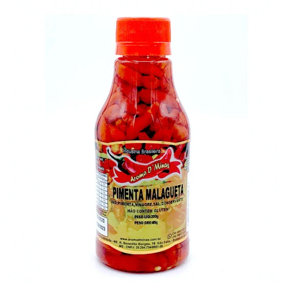 Piments Malagueta (Pimenta Malagueta Vermelha) - AROMA DE MINAS - 85g