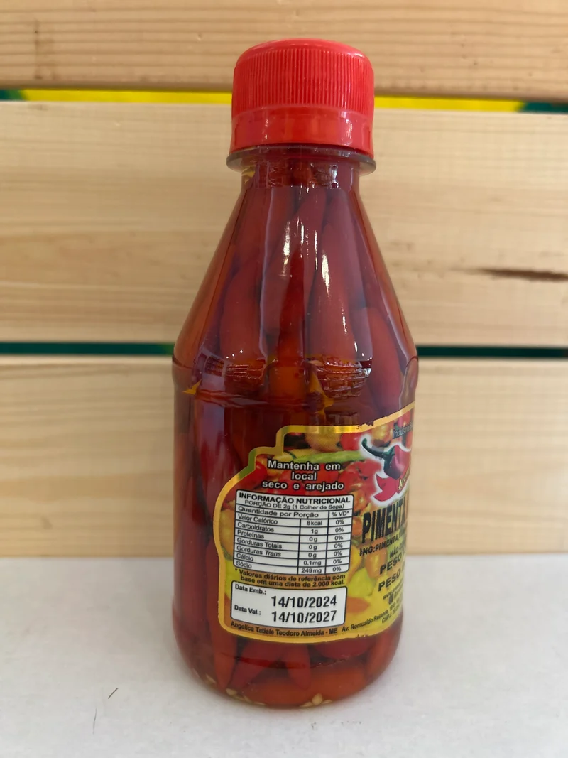 Piments Malagueta (Pimenta Malagueta Vermelha) - AROMA DE MINAS - 85g