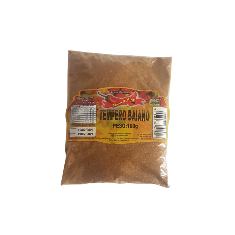 Assaisonnement bahianais (Tempero Baiano) - AROMA DE MINAS - 100g