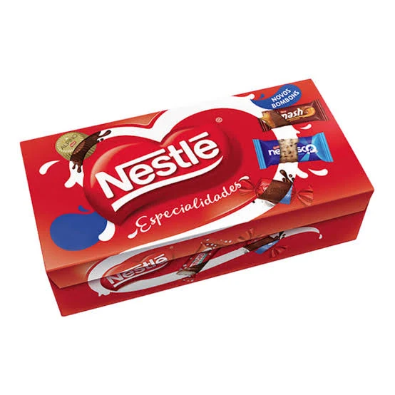 Assortiment de chocolats brésilien (Caixa de Bombom Especialidades) NESTLÉ - 251g