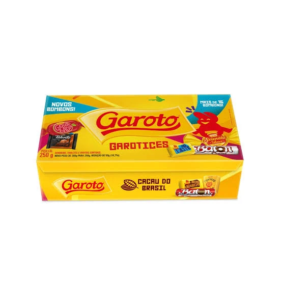 Assortiment de chocolat brésilien (Caixa de Bombom) - GAROTO - 220g