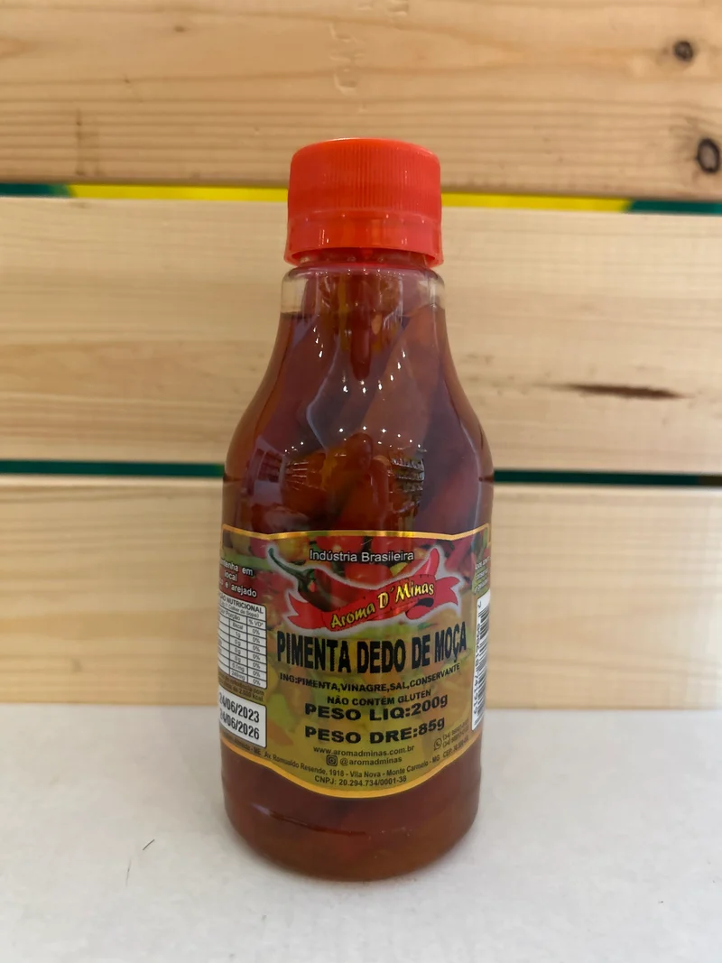 Piments Dedo de Moça (Pimenta Dedo de Moça) - AROMA DE MINAS - 85g
