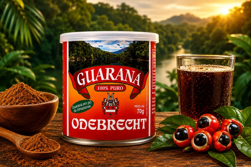 Guarana en Poudre (Guaraná em Pó) - ODEBRECHT - 70g
