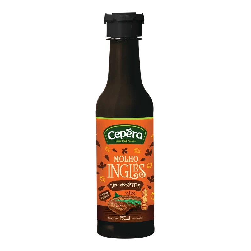 Sauce Worcestershire (Molho Inglês)- CEPÊRA - 150ml