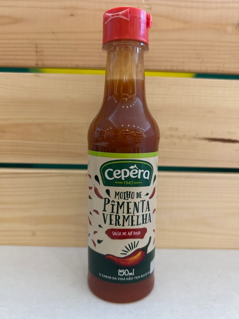 Sauce Piment Rouge (Molho de Pimenta Vermelha) - CEPÊRA - 150ml