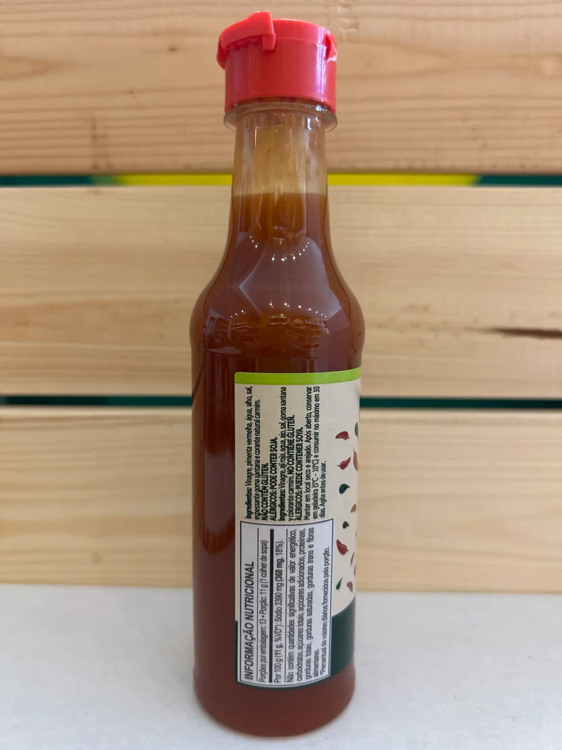 Sauce Piment Rouge (Molho de Pimenta Vermelha) - CEPÊRA - 150ml
