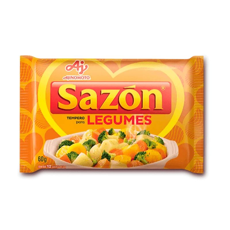 Assaisonnement pour legumes (Tempero Legumes)- SAZON - 60g