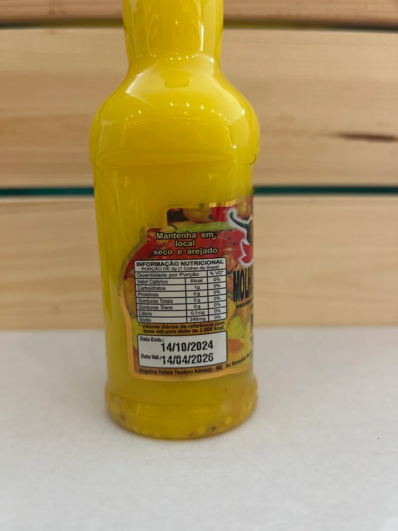 Sauce Piment CUMARI du Pará (Molho de Pimenta Cumari do Pará) - AROMA DE MINAS - 150ml