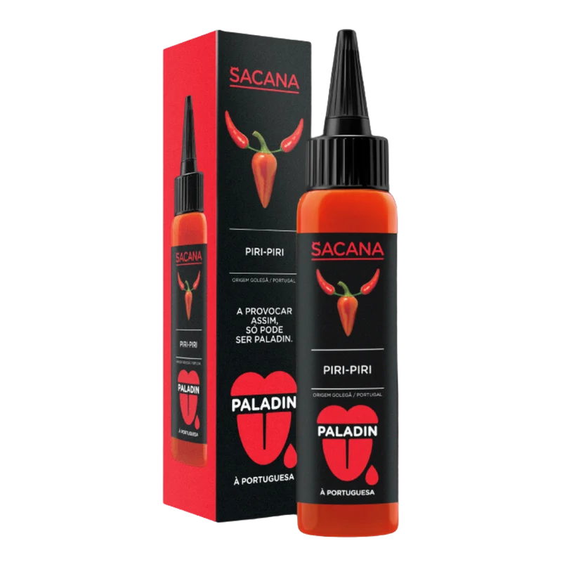 Sauce de Piment Piri Piri (Molho de Pimenta Piri Piri) - PALADIN SACANA - 75ml