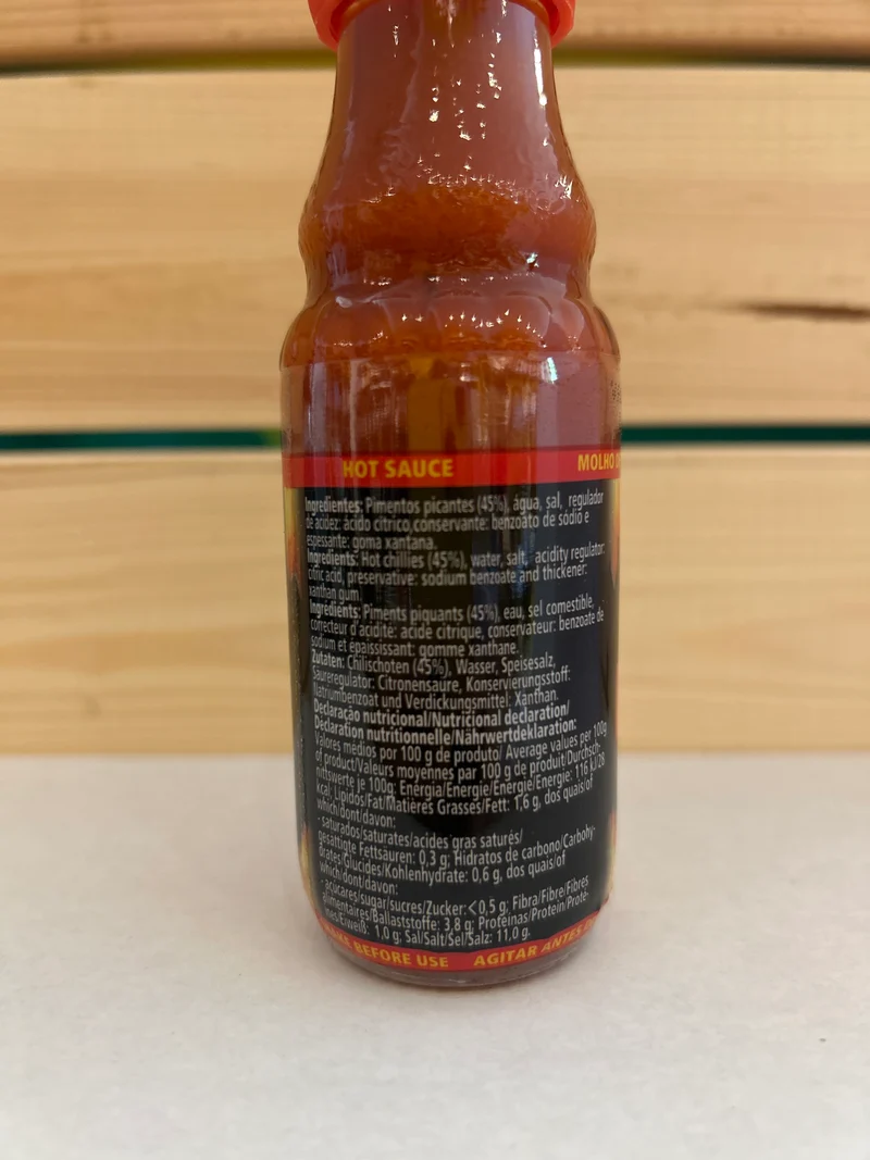 Sauce de Piment Piri Piri (Molho De Pimenta Piri Piri) - MAÇARICO - 100g