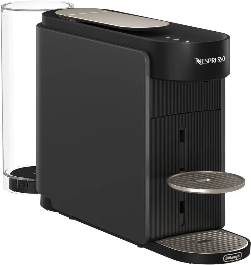 Nespresso Vertuo Up Capsule Coffee Machine Bundle Titanium